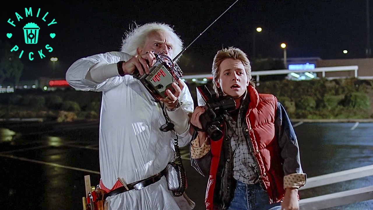 Doc Brown Shows Marty the DeLorean Time Machine | Back to the Future