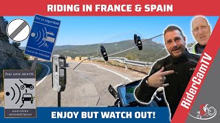 Riding in Spain & France | Speed Limits and things to watch out for! screenshot 4