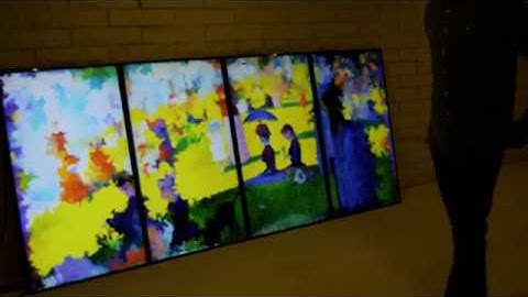 Generative Impressionism | Interactive Kinect Installation Demo