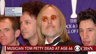 Musician Tom Petty dead at 66