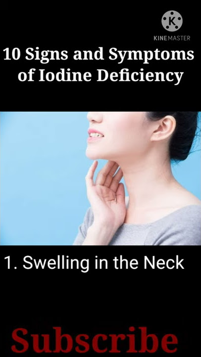10 Signs and Symptoms of Iodine Deficiency, #iodine #iodinedeficiency #povidone iodine #iodinepills