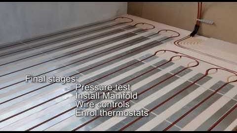 How to install Hep2O Foiled Polystyrene system in floating floors