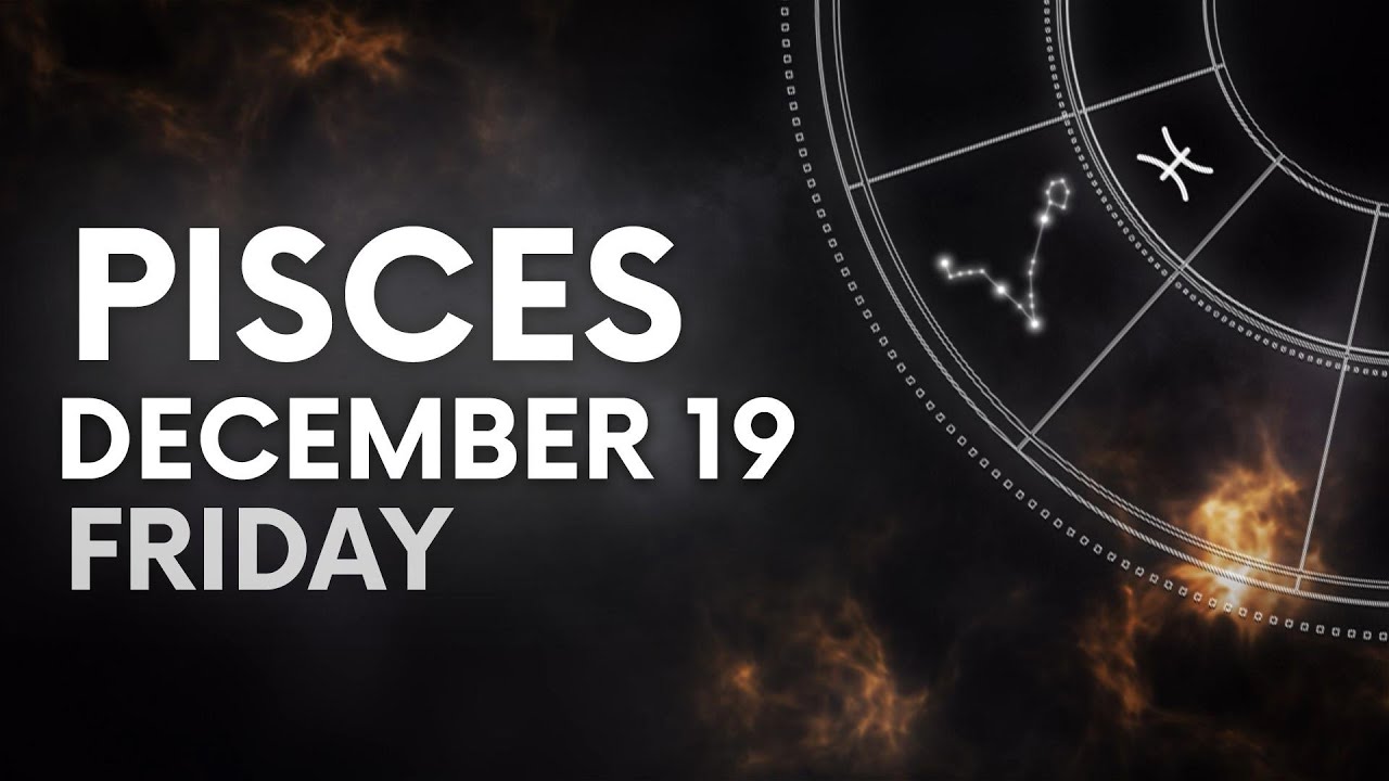 РЫБЫ - ГОРОСКОП НА СЕГОДНЯ - 19 декабря 2025 года