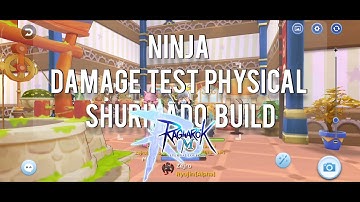 Ninja Damage test 15.9M! Ragnarok Mobile 2.0