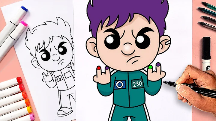 How to Draw Thanos from Squid Game | Squid Game Season 2