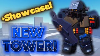 I Grinded To Unlock The New Enforcer Tower Enforcer Showcase TDS