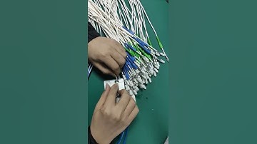 SC fiber connector, parts assembly