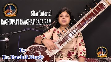 Raghupati Raghav Raja Ram | Sitar Tutorial | Easy Notation
