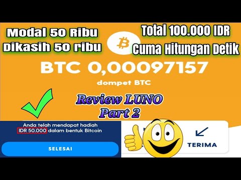 Cara Deposit Dompet Crypto Luno 2022. Part 2