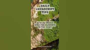 JavaScript Tips and Techniques: Selecting Multiple DOM Elements