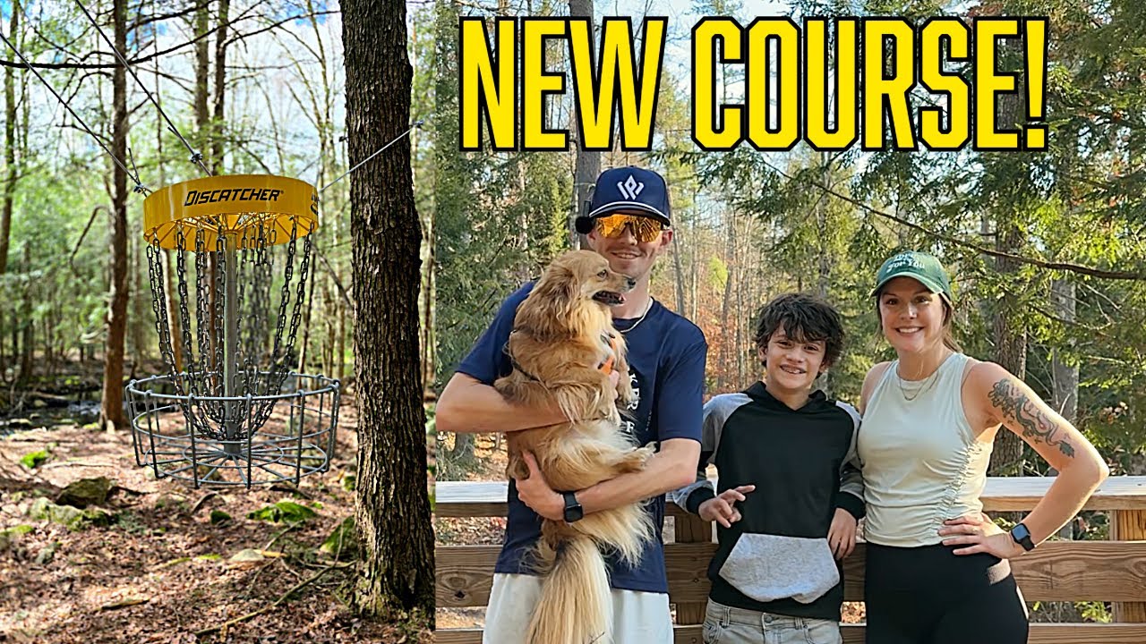 TEACHING MY NEPHEW HOW TO PLAY DISC GOLF!!! (Bailey Brook DGC)