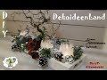 DIY Weihnachtsdeko: Länglicher Adventskranz Hirschen im Winterwald l Christmas wreath DekoideenLand