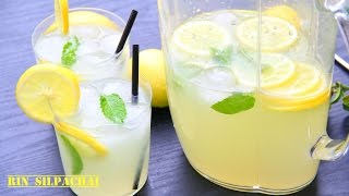 How to make Lemonade! น้ำมะนาว 