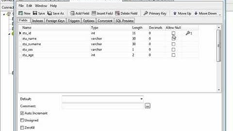 MySQL -_7 การลบข้อมูลภายใน Fields