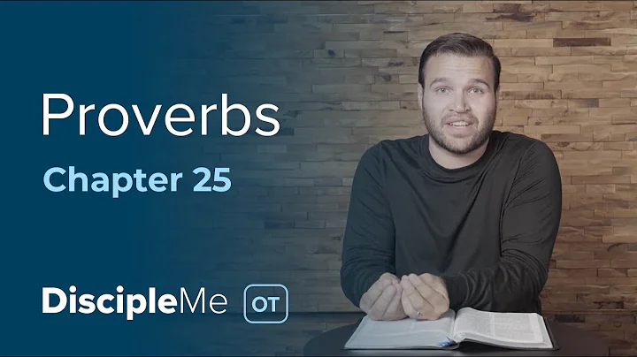 Proverbs 25 | Humility & Self Control