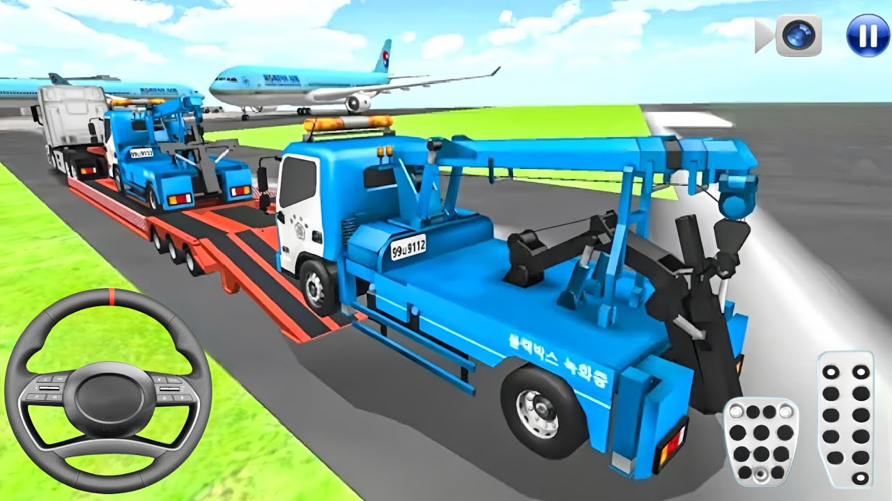 New Trailer Truck Transport Tow Truck - 3D Driving Class 2024 Android ios gameplay - car game