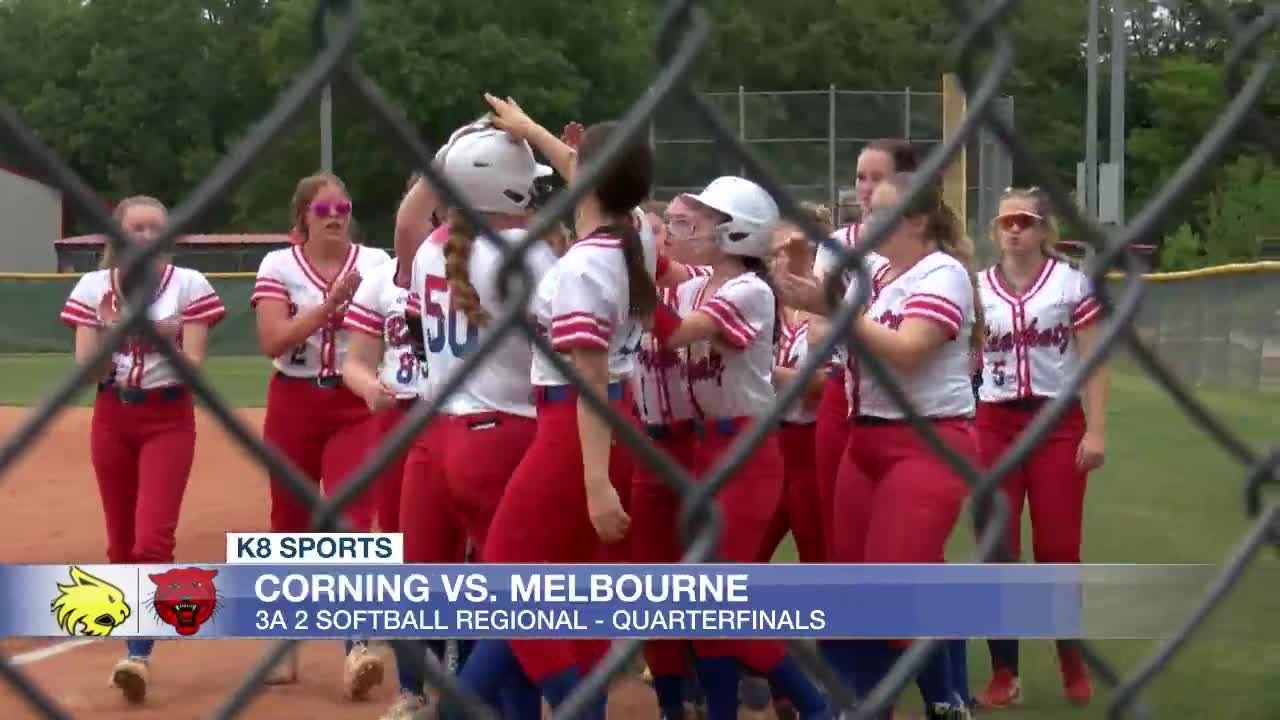 3A2 Softball Regional Melbourne beats Corning YouTube