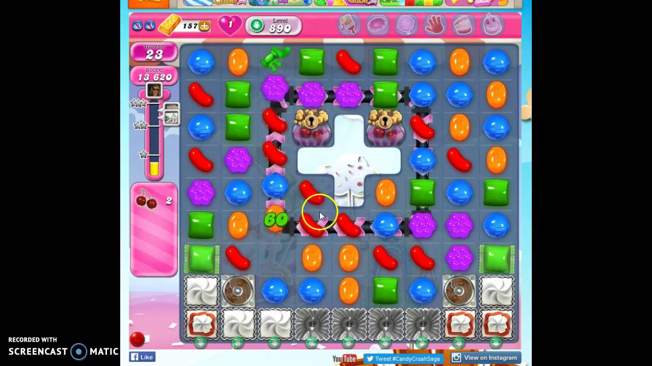 Candy crush 890