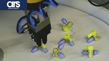 Medical Stopcocks pick and place - FlexiBowl® & FANUC Feeding System