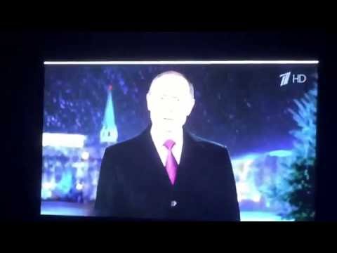 プーチン新年の挨拶
