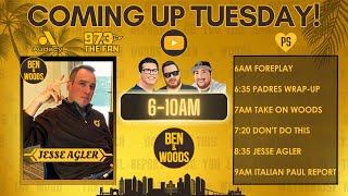 Ben & Woods LIVE: June 4th, 2024 - Padres vs Angels   Jesse Agler Joins The Show!