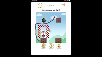 Brain Go 2 - Save Mr Bull Level 15