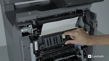Lexmark XC4140 - Paper Jam in Door A