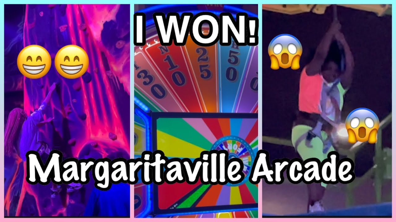 Margaritaville Arcade 😱 I WAS NERVOUS!😱 YouTube