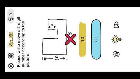 brain out level 82./please write down a 2- digit number according to the picture.