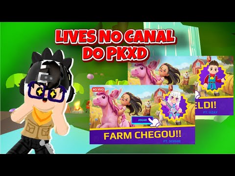 LIVES NO CANAL DO PKXD!! VENHA CONFERIR ESSA NOVIDADE🤩 #pkxdcommunity #pkxd
