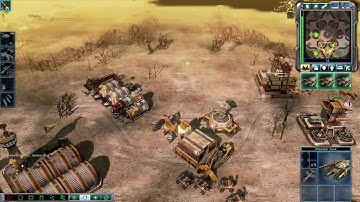 Johnny & mali playing Command & Conquer 3: Tiberium Wars skirmish BRUTAL Scrin