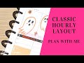 Halloween Plan with Me | October 24-30, 2022 | Classic Hourly Layout