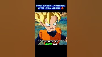 Super Buu Drives Goten Mad After Losing His Mom!  #sparkingzero #crashout #animegames