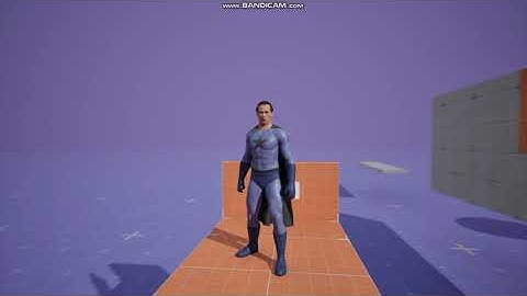 Modular Superhero Unreal Engine 5 Demo with Game Animation Sample Project
