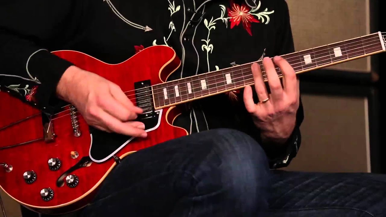 Gibson ES-390 2013 極薄ポリリフィニッシュ＆ビグスビーMOD