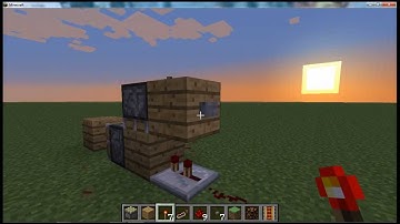 Vertical SRS Flip Flop - 1 Block Wide! Stone Red Son Minecraft Tutorial