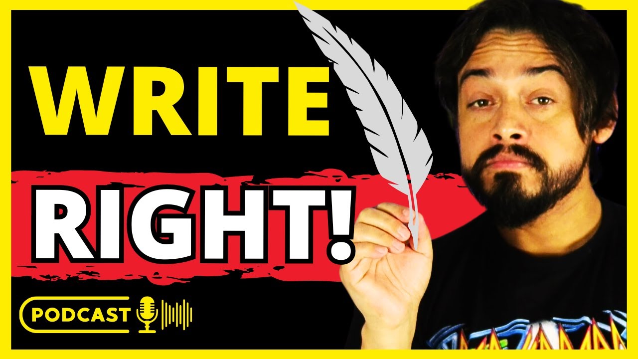 Writer Better in ENGLISH: Tips To Improve Your WRITING Skills - YouTube