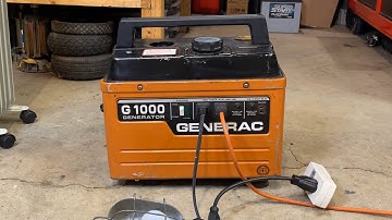Smallest Generac Ever - Will It Run? Generac G1000