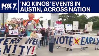 'No Kings' events held in Austin, across nation