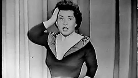 CHARLOTTE RAE 1954 stand-up routine