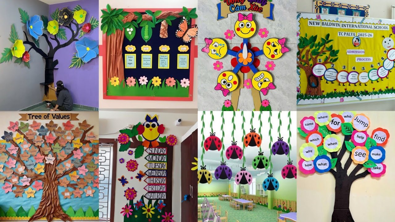 Latest school decoration ideas 2026😱 Simple and easy ideas |School decoration ideas 