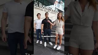 Do good-looking people get the shortcut to success? 👀 #streetinterview