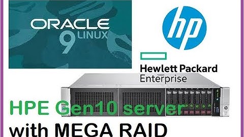 How to install Oracle Linux on HPE Gen10 server