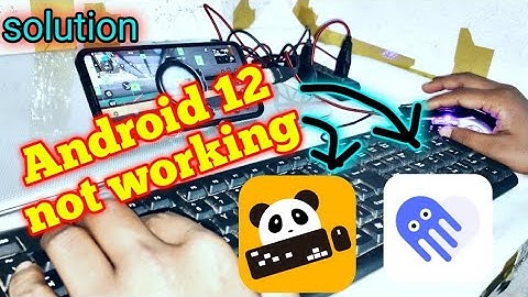 panda mouse pro Android 12 not working//Android 12 not working problem/