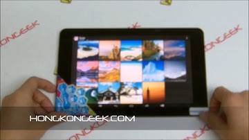- UNBOXING AND TEST - TACTILE TABLET CUBE IWORK 8 3G DUAL BOOTS