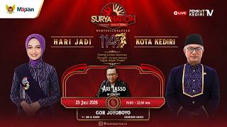 SURYANATION 'Ari Lasso In Concert' | Hari Jadi Ke-1147 Kota Kediri - GOR Jayabaya (26/7/2026)