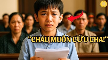 Cậu Bé 12 Tuổi Giỏi Luật Tự Tin Một Mình Lên Tòa Để Cứu Cha , Điều Cậu Nói Ở Tòa Khiến Ai Cũng Khóc