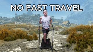 Can I beat Skyrim with TREADMILL Controls