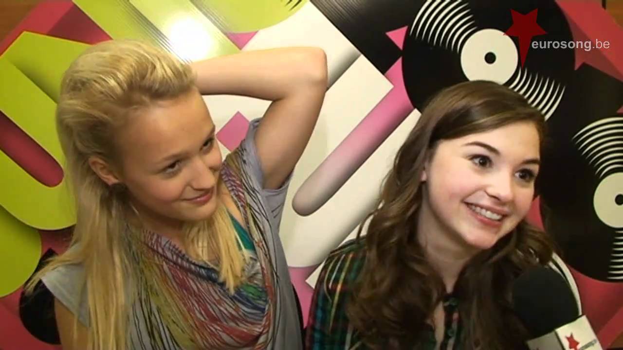 Jill & Lauren winnen Junior Eurosong 2010 (Get Up) Junior Eurovision België - Belgium