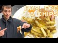 Ham egg  chips britishclassics